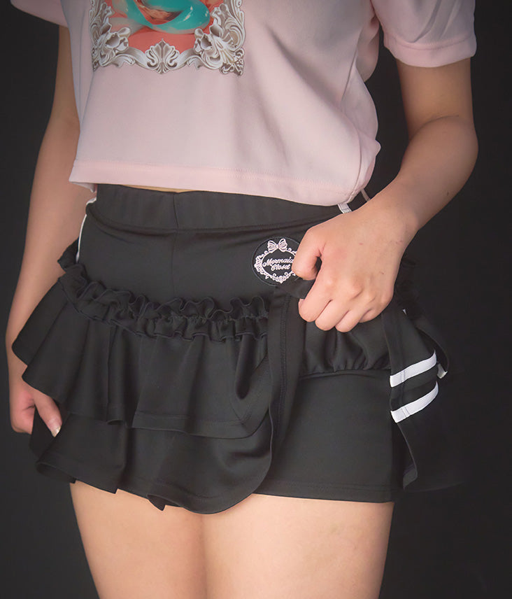 ティアード　スコート(Tierd skort)-047 予約販売受付中　7月下旬お届け予定