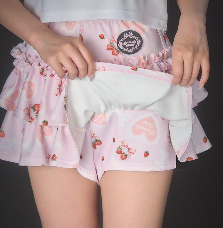 ティアード　スコート(Tierd skort)-046 予約販売受付中　7月下旬お届け予定